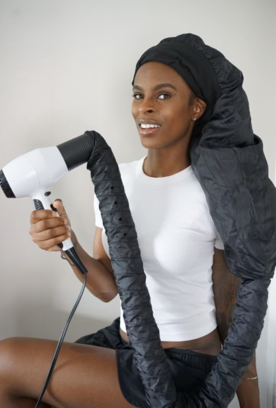 XL Hood Bonnet Dryer Attachment for Long Thick Hair & Locs